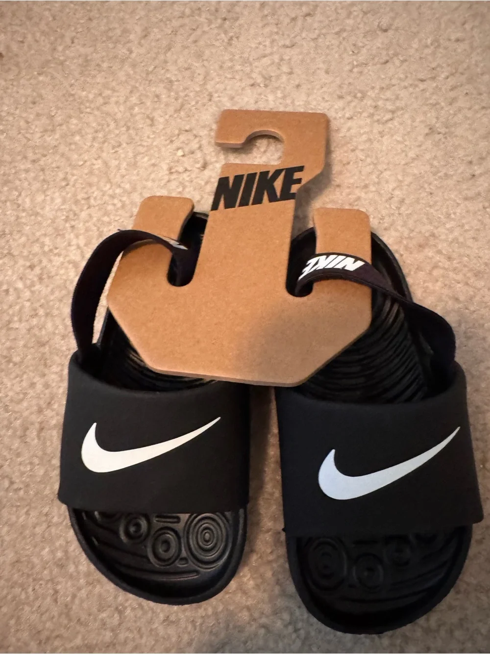 Nike Toddler Kawa Slide Sandals-Sz 8c-worn once